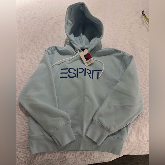 ESPRIT cotton fleece hooded logo sweatshirt
NEW WITH TAGS SIZE S US - Picture 1 of 9